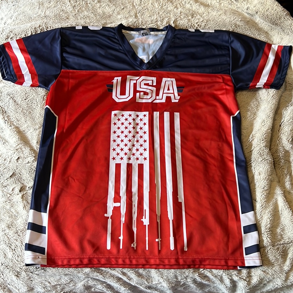 USA 2nd Amendment Jersey